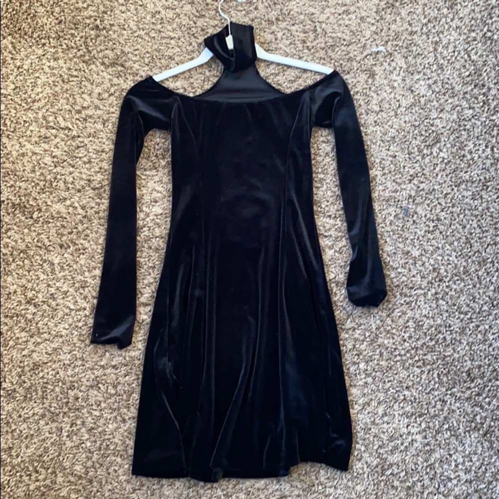 Velvet Skater Dress